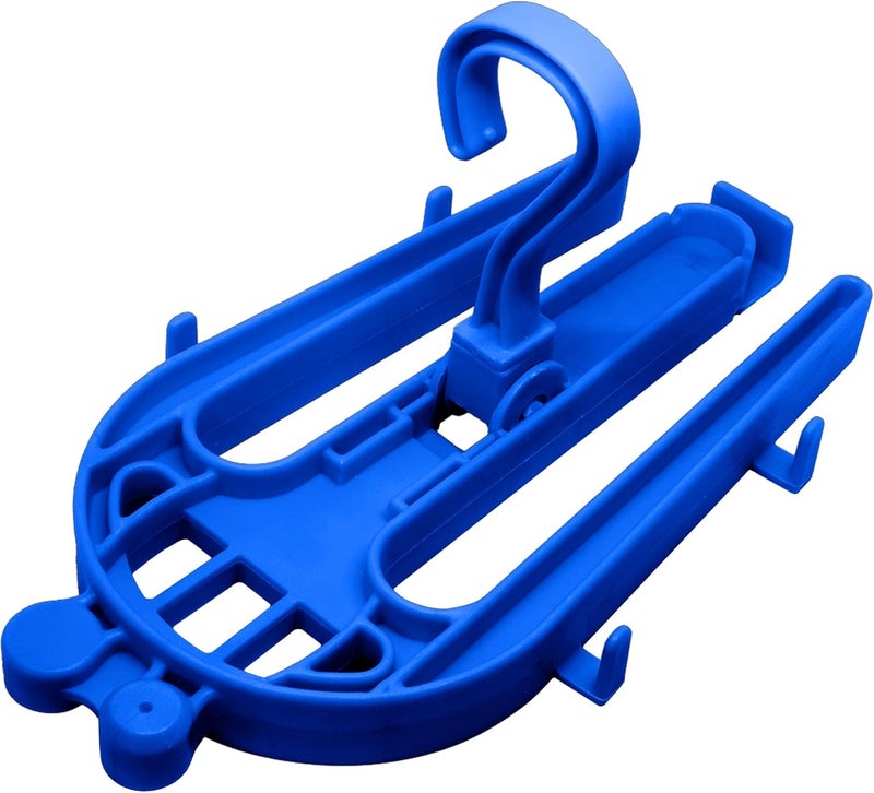 Saekodive Drysuit Hanger for Wetsuit and BCD - Multi-Purpose, Anti-Slip - for Diving Gear and Outdoor Activities (Blue) - Image 1